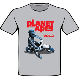 T-SHIRT GRIGIO "Planet of the Apes Vol. 2" CUB